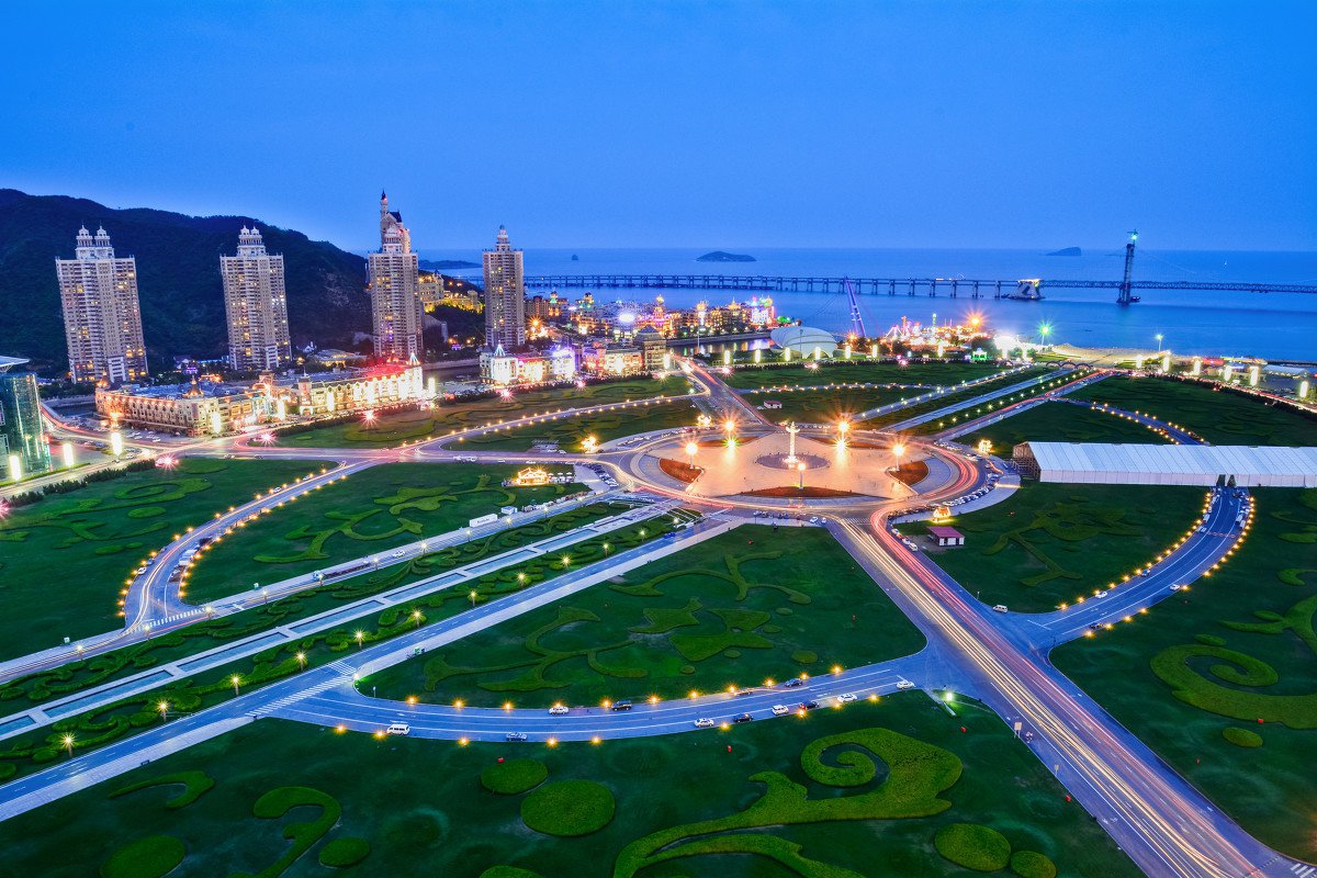 星海广场夜景